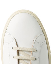 Baskets basses en cuir blanches Common Projects