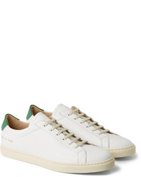 Baskets basses en cuir blanches Common Projects