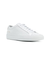 Baskets basses en cuir blanches Common Projects