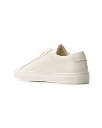 Baskets basses en cuir blanches Common Projects