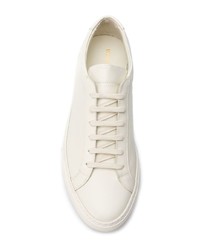 Baskets basses en cuir blanches Common Projects