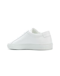 Baskets basses en cuir blanches Common Projects