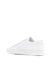 Baskets basses en cuir blanches Common Projects