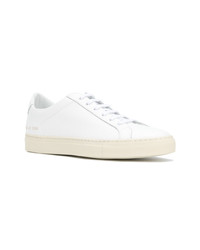 Baskets basses en cuir blanches Common Projects