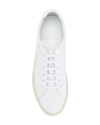 Baskets basses en cuir blanches Common Projects