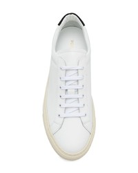 Baskets basses en cuir blanches Common Projects