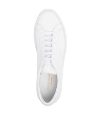 Baskets basses en cuir blanches Common Projects