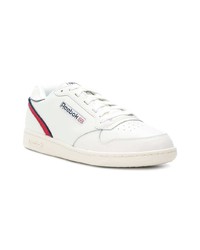 Baskets basses en cuir blanches Reebok