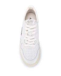 Baskets basses en cuir blanches AUTRY