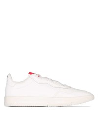 Baskets basses en cuir blanches adidas by 424