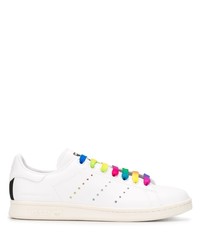 Baskets basses en cuir blanches adidas by Stella McCartney