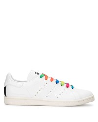 Baskets basses en cuir blanches adidas by Stella McCartney