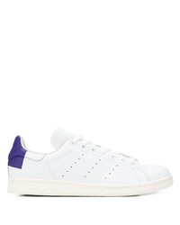 Baskets basses en cuir blanches adidas