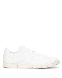 Baskets basses en cuir blanches adidas