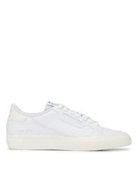 Baskets basses en cuir blanches adidas