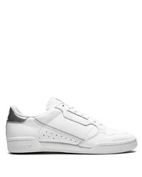 Baskets basses en cuir blanches adidas