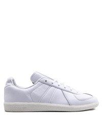 Baskets basses en cuir blanches adidas