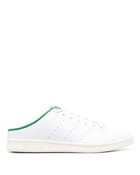 Baskets basses en cuir blanches adidas