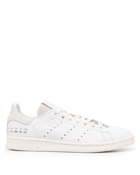 Baskets basses en cuir blanches adidas