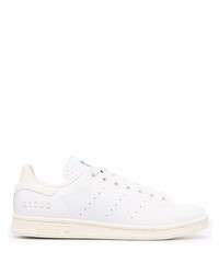 Baskets basses en cuir blanches adidas