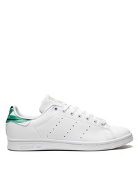 Baskets basses en cuir blanches adidas