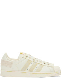 Baskets basses en cuir blanches adidas Originals