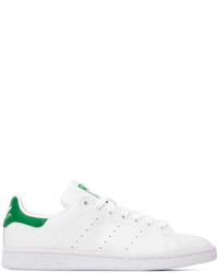 Baskets basses en cuir blanches adidas Originals