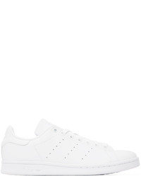 Baskets basses en cuir blanches adidas Originals