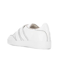 Baskets basses en cuir blanches Senso