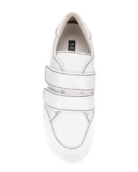 Baskets basses en cuir blanches Senso