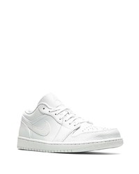 Baskets basses en cuir blanches Jordan