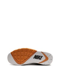 Baskets basses en cuir blanches Nike