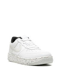 Baskets basses en cuir blanches Nike