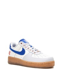 Baskets basses en cuir blanches Nike