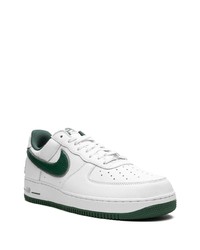 Baskets basses en cuir blanches Nike