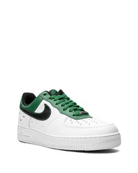 Baskets basses en cuir blanches Nike