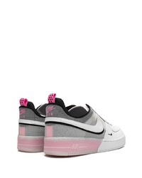 Baskets basses en cuir blanches Nike