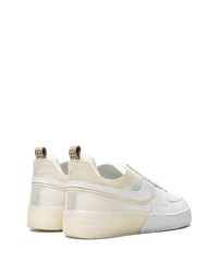 Baskets basses en cuir blanches Nike