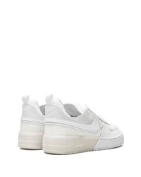 Baskets basses en cuir blanches Nike