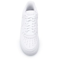 Baskets basses en cuir blanches Nike