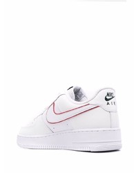 Baskets basses en cuir blanches Nike