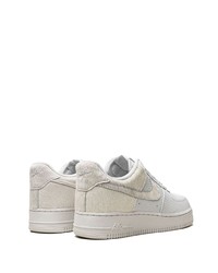 Baskets basses en cuir blanches Nike