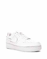 Baskets basses en cuir blanches Nike