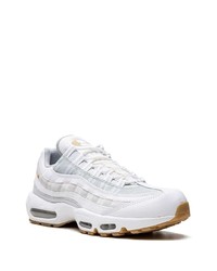 Baskets basses en cuir blanches Nike