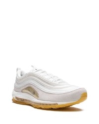 Baskets basses en cuir blanches Nike