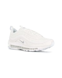 Baskets basses en cuir blanches Nike