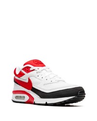 Baskets basses en cuir blanches Nike