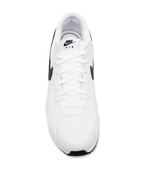 Baskets basses en cuir blanches Nike