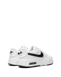 Baskets basses en cuir blanches Nike