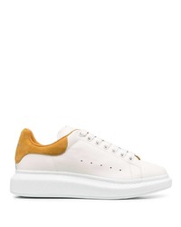 Baskets basses en cuir blanches Alexander McQueen